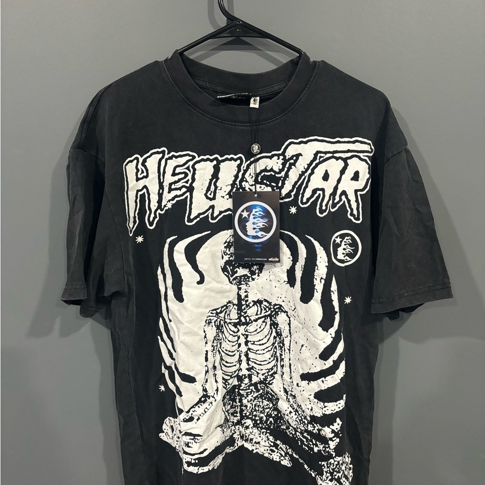 Hellstar Black Graphic T-Shirt